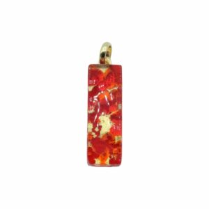 Murano Glass – Pendant - Rectangle - 30mm - D