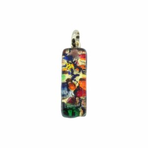 Murano Glass – Pendant - Rectangle - 30mm - C