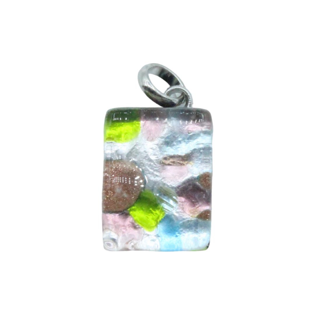 Murano Glass – Pendant - Rectangle - 21mm – Y