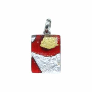 Murano Glass – Pendant - Rectangle - 21mm – X