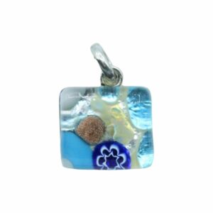 Murano Glass – Pendant - Square - 15mm – S
