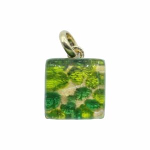 Murano Glass – Pendant - Square - 15mm – C
