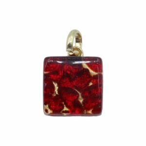 Murano Glass – Pendant - Square - 15mm – A