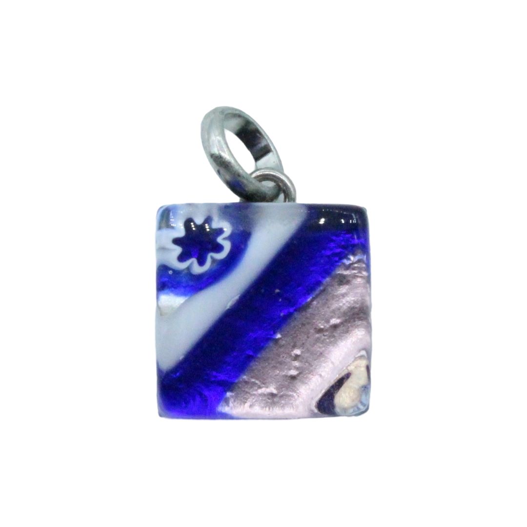 Murano Glass – Pendant - Square - 15mm – K