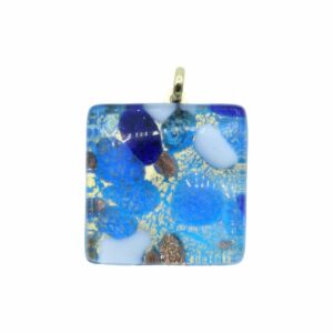 Murano Glass – Pendant - Square – 30mm – I