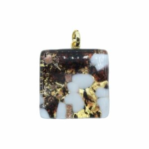 Murano Glass – Pendant - Square – 30mm – D