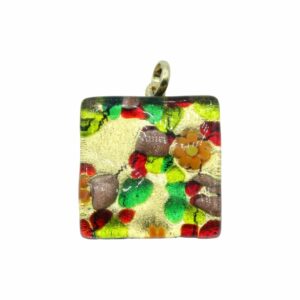Murano Glass – Pendant - Square – 30mm – T