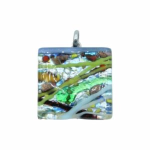 Murano Glass – Pendant - Square – 30mm – P