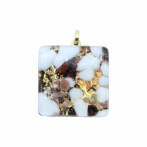 Murano Glass – Pendant - Square – 30mm – N