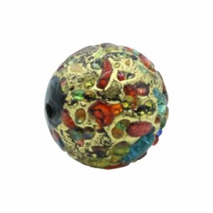 Murano Glass – Jewell Encrusted Bead - 12mm
