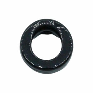 Murano Glass – Ring / Hole - 18mm - Black