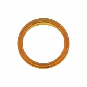 Murano Glass – Ring - 37mm - Amber