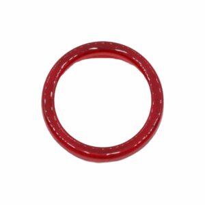 Murano Glass – Ring - 37mm - Red