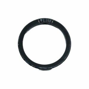 Murano Glass – Ring / Hole - 50mm - Black