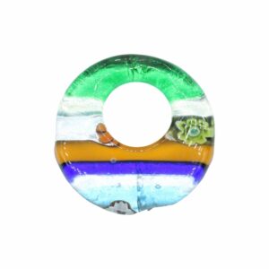 Murano Glass – Pendant - Donut - 34mm – S