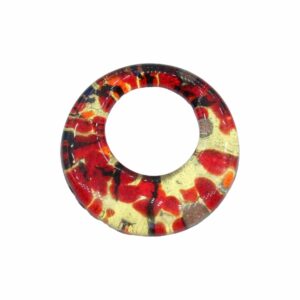 Murano Glass – Pendant - Donut - 34mm – R