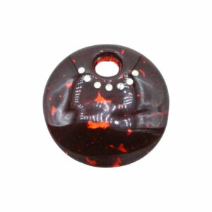 Murano Glass – Pendant - Round / Crystal - 50mm – Siam