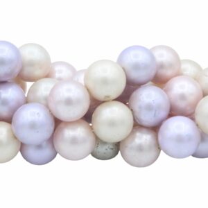 Shell Pearl - Round - 14mm - 40cm Strand - Mix A