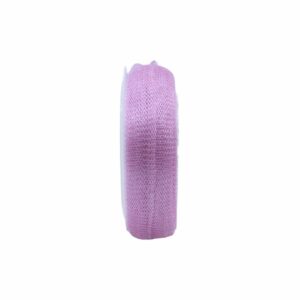 Metallic Tubular Mesh - 13mm - Indian Pink - Price Per Meter