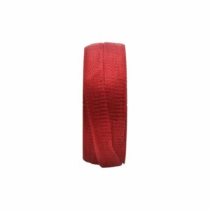 Metallic Tubular Mesh - 13mm - Red - Price Per Meter
