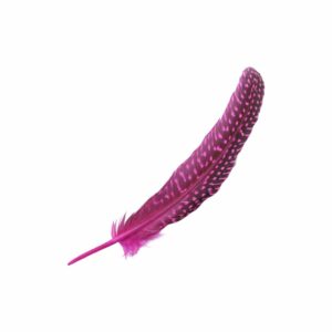 Feather - Spotted – 18cm - Pink