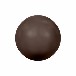 Swarovski 5818 – Round - Half Drilled - 6mm - Brown