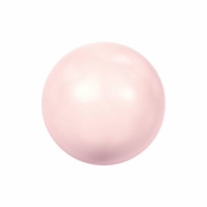 Swarovski 5817 – Pearl Cabochon - Half Drilled - 10mm - Rosaline