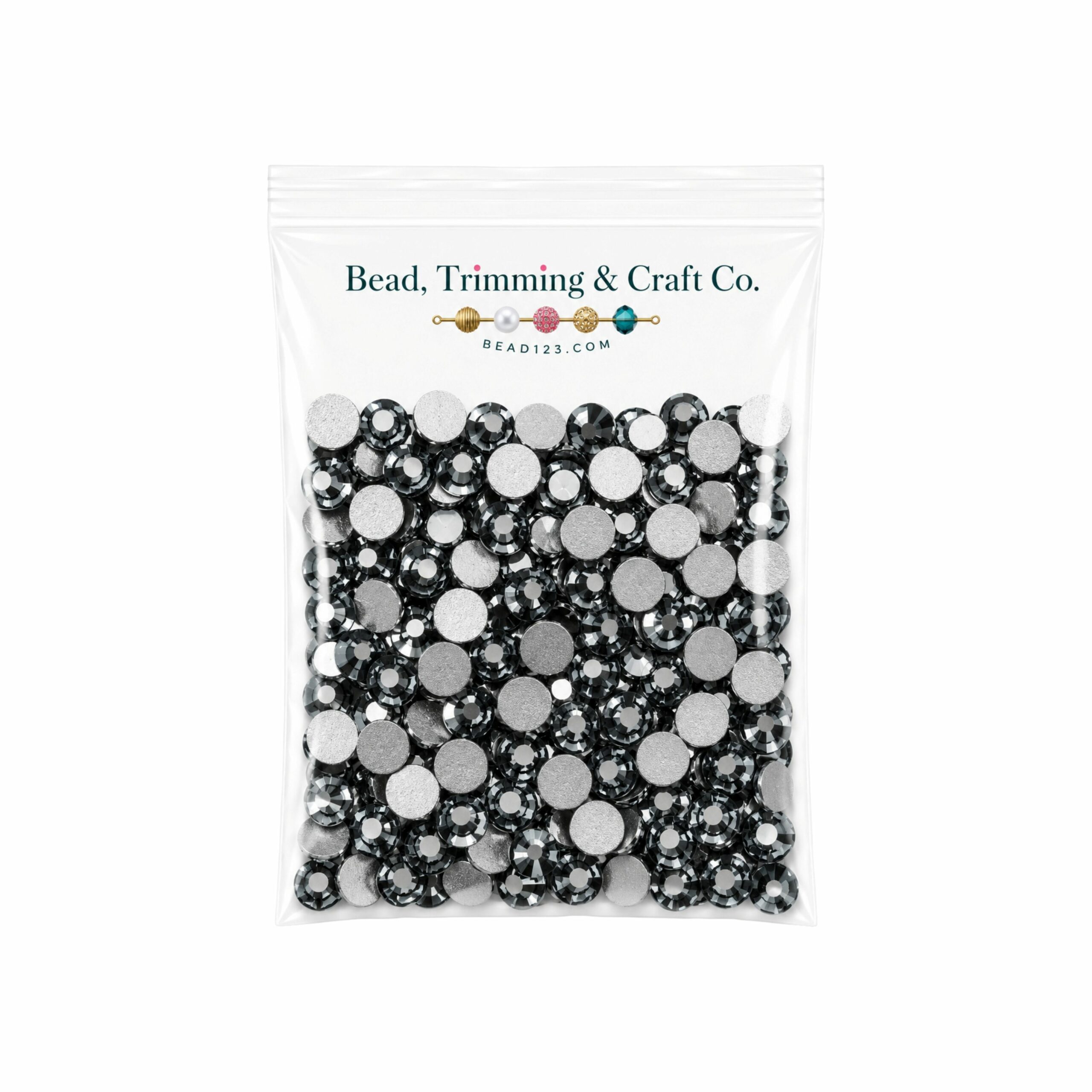 SS20 - 4.6mm - Jet Hematite F - 1440 pcs
