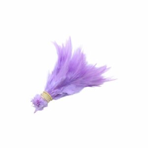 Feather - Tiger Tuft Bunch - 12cm - Purple