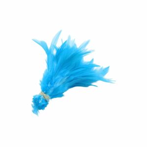 Feather - Tiger Tuft Bunch - 12cm - Blue