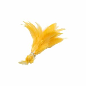 Feather - Tiger Tuft Bunch - 12cm - Orange