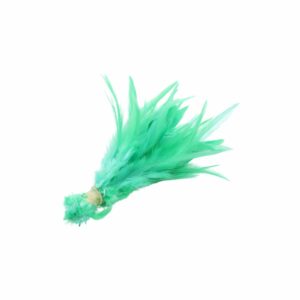 Feather - Tiger Tuft Bunch - 12cm - Green