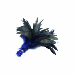 Feather - Variegated Bunch - 16cm - Blue