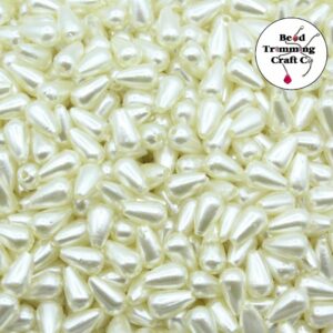 Plastic Pearl - Drop – 10mm