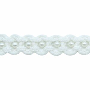 Pearl Trimming - 13mm - Cream - Price per centimeter