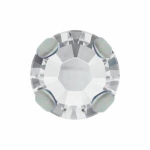 Swarovski Rosemonte – Round – 6mm - Silver / Crystal