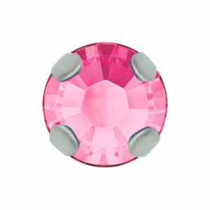 Swarovski Rosemonte – Round – 4mm - Silver / Rose