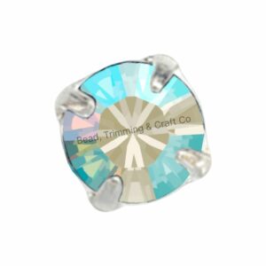 Crystal Chaton – Round – SS17 – 3.8mm – Silver / AB