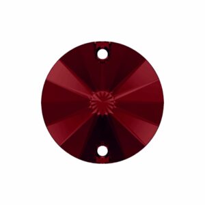 Rivoli - Sew On - 12mm - Ruby F - ECO Range