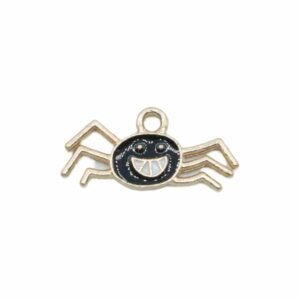 Spider Charm - Gold - 23mm