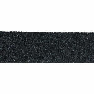 Swarovski Glitter Band - Heat Fix - 30mm - Jet / Hematite - Price per centimeter
