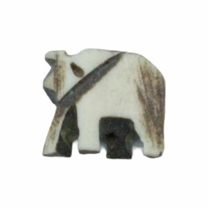 Bone Bead - Elephant - 15 x 13mm