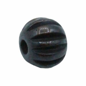 Bone Bead - Pumpkin Spacer - 10 x 7mm
