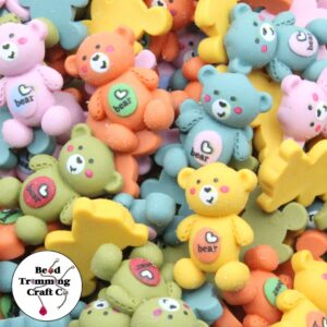 Teddy Bear Mix - 26mm - 50 Pieces