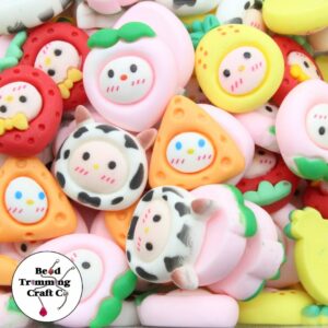 Novelty Mix - B - 18 - 22mm - 50 Pieces