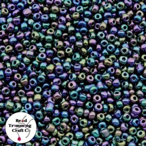 Seed Bead - 6/0 - Metallic - B - Price Per Gram