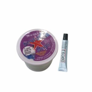 Stretch Magic – 1.0mm – Clear – 100 Meters / E6000 – 7.2 Grams