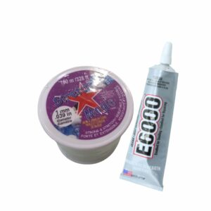 Stretch Magic – 1.0mm – Clear – 100 Meters / E6000 – 80.4 Grams