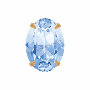 Swarovski Chaton – Oval – 14mm - Raw / Light Sapphire