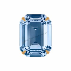 Swarovski Chaton – Rectangle Octagon – 18mm - Raw / Light Sapphire